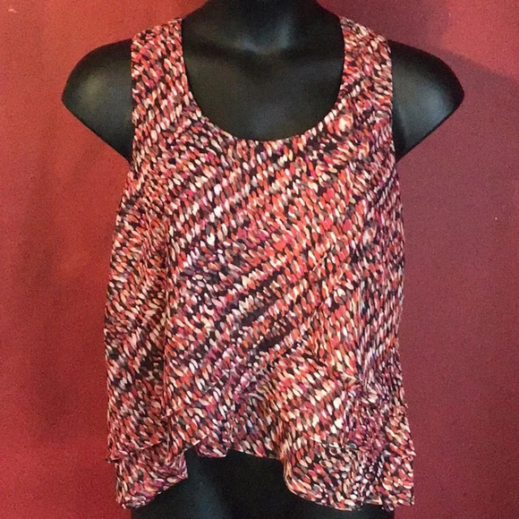 CATO FLOUNCE TOP SIZE L - Picture 1 of 3